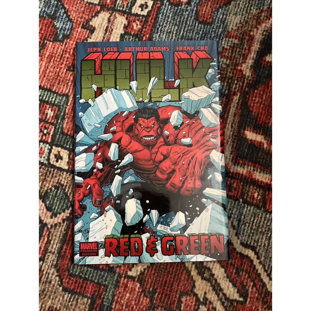 Marvel Hulk Red & Green Premier Edition New Hardcover Book Graphic Novel